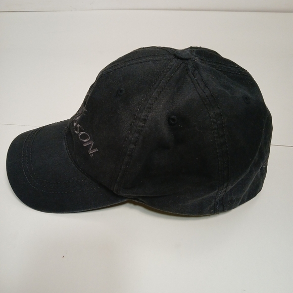 Harley Davidson All Black Cap 4xl Genuine Motorclothes 100% Cotton - Picture 2 of 6